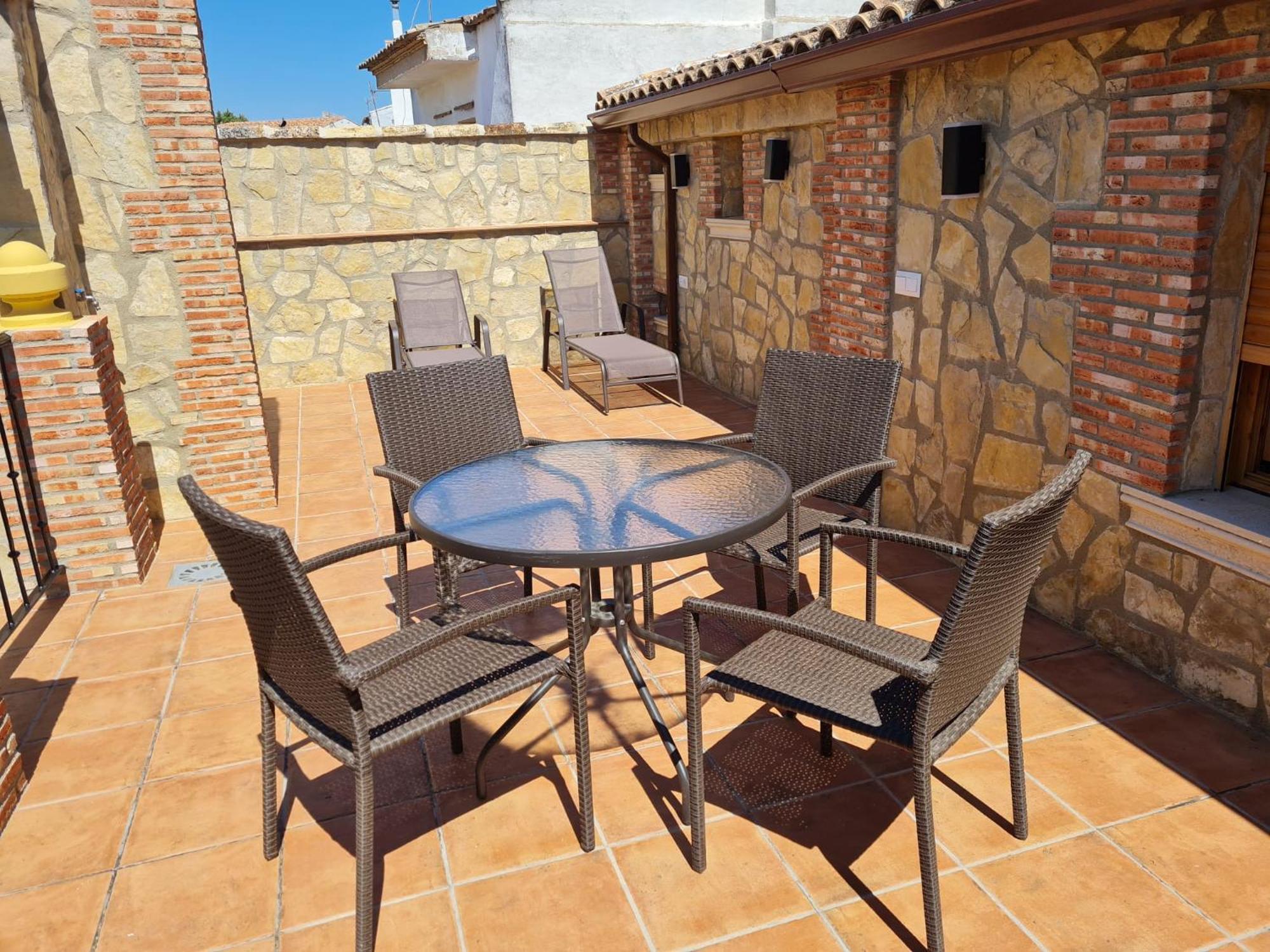 Casa Rural Del Pantano 4 Estrellas Buenache de Alarcon Bagian luar foto